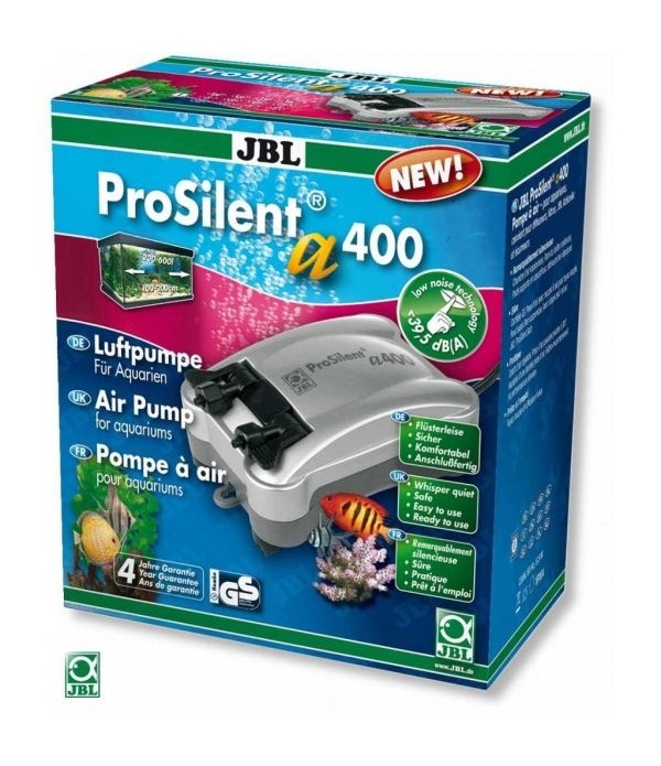 JBL ProSilent A400 - бесшумный компрессор для аквариума